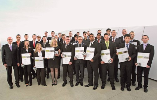 中国合资企业员工首次荣获大众汽车集团最佳