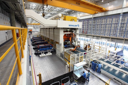 开启宁波工厂探秘之旅 走进MQB平台标准化工