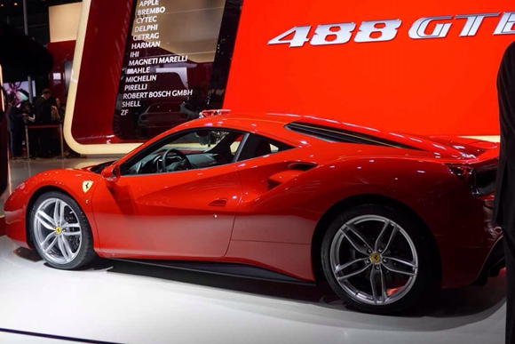 法拉利488 GTB 2015上海车展亚太区首发 弘扬