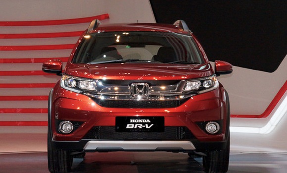 座版本SUV 本田BR V实车亮相高清图片