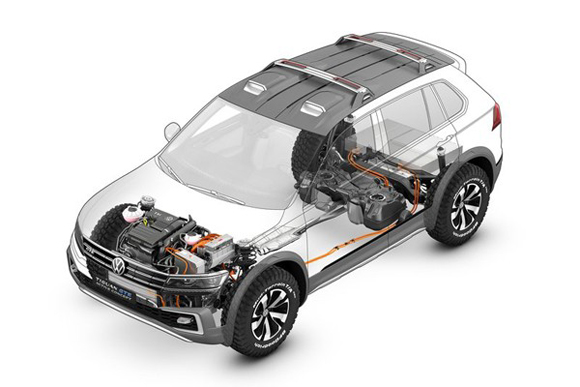 大众Tiguan GTE Active官图 混动越野车