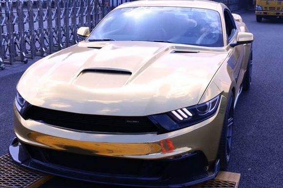 2015广州车展探馆:赛麟"黄金野马",你是要亮瞎我们的眼么?