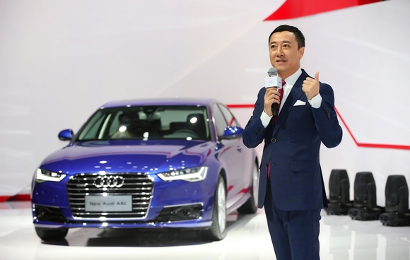 一汽-大众奥迪销售事业部执行副总经理葛树文致辞